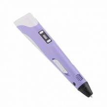 3D ручка PEN-2 UTM c LCD дисплеем и набором пластика Фиолетовый U-195853177-4 3D ручка PEN-2 UTM c LCD дисплеем и набором пластика Фиолетовый U-195853177-4
