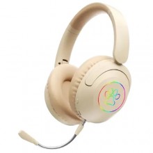 Бездротові дитячі Навушники та підсвічуванням Game Headset A8912 з підтримкою MicroCD Бежевий G-10049