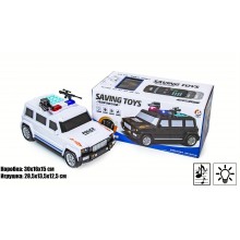 Электронная копилка-сейф CASH TRUCK с кодовым замком машинка HUMMER белая  CT-839